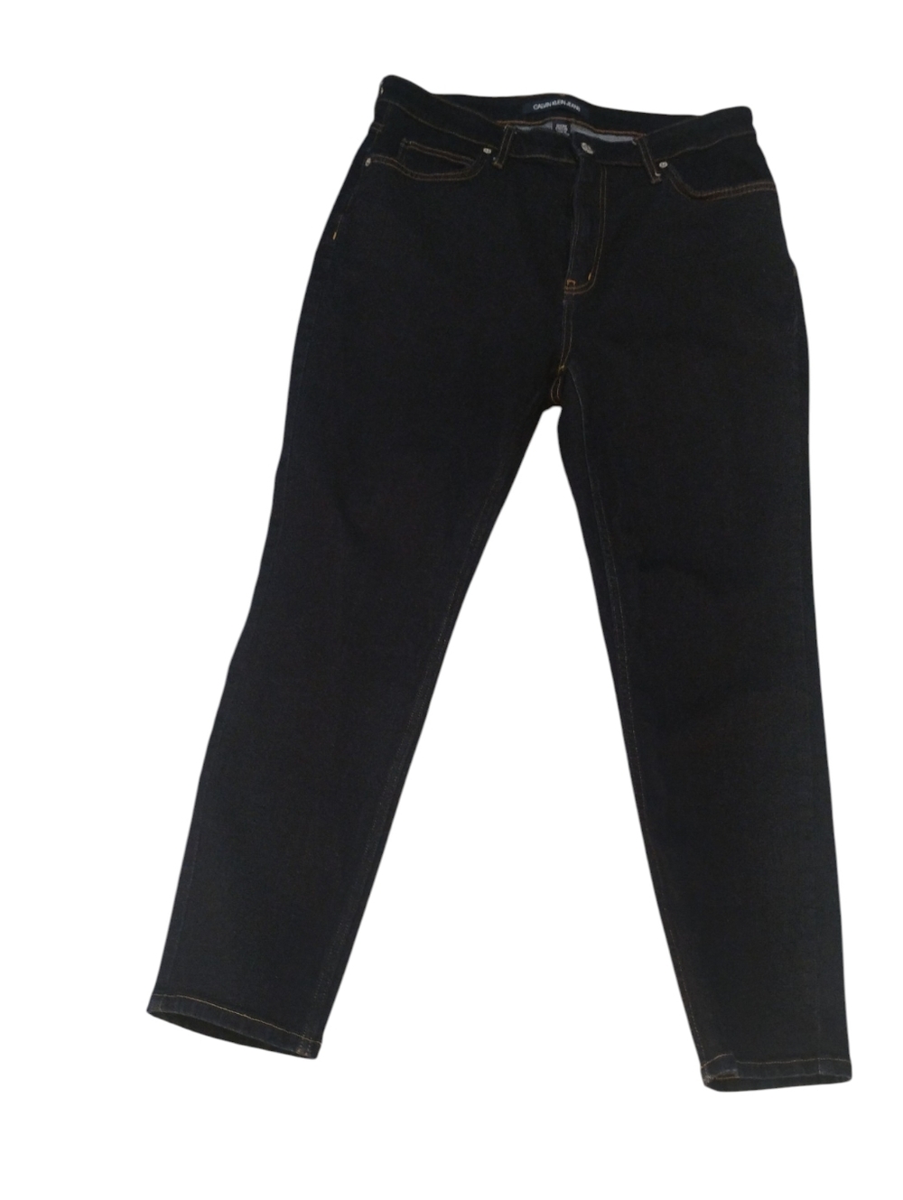 Calvin Klein Dark Blue Denim Straight Leg Jeans SZ 33 X 30